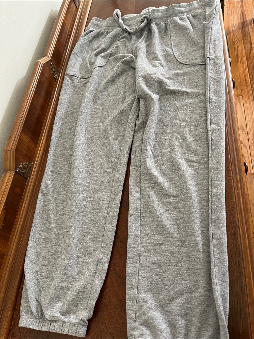 Sonoma Light Gray Women's Drawstring Jogger Pants